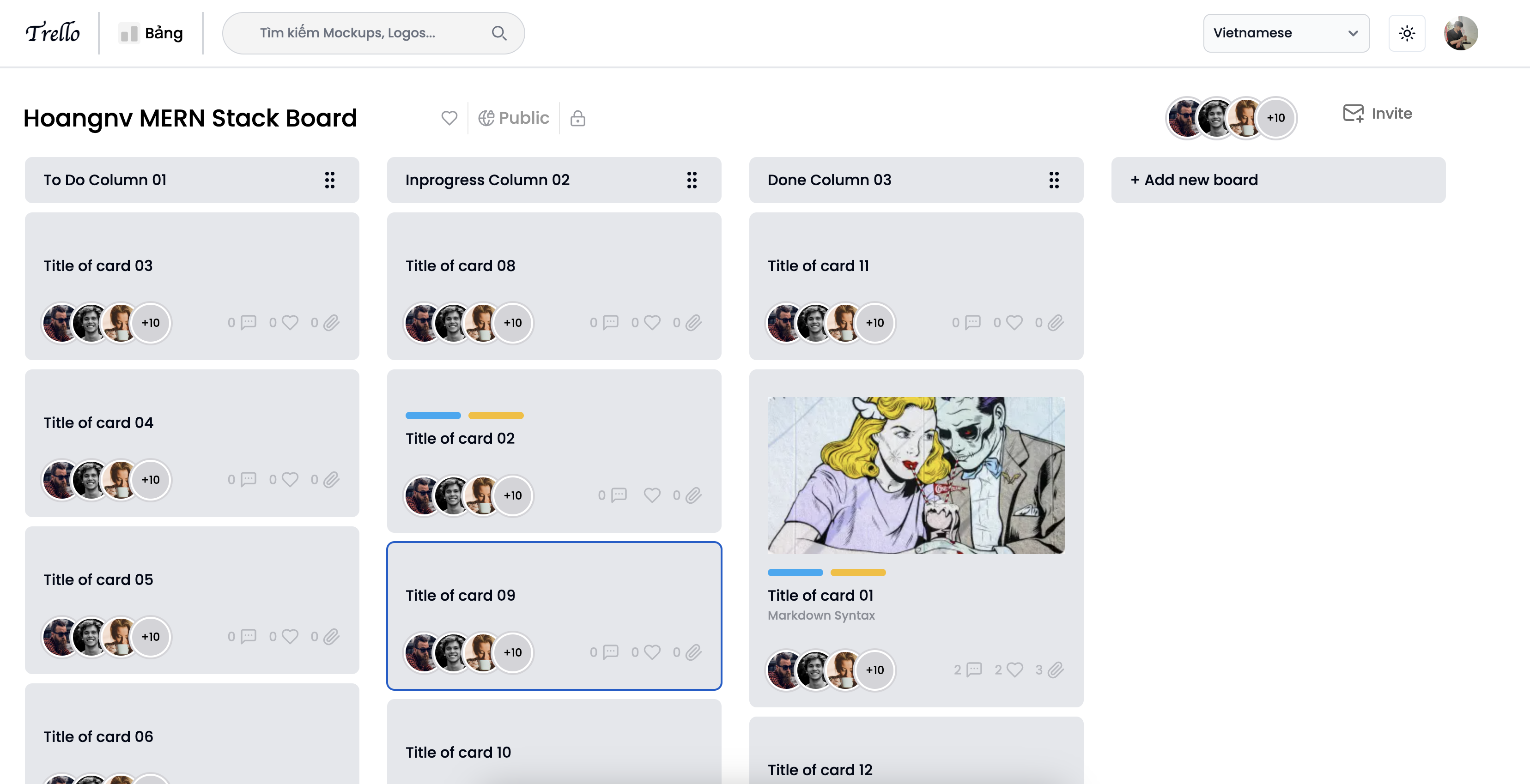 Task Board Management Project